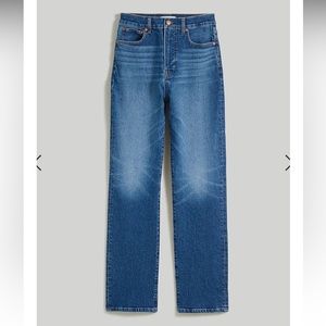Madewell The '90s Straight Jean size 30 Barlow Wash